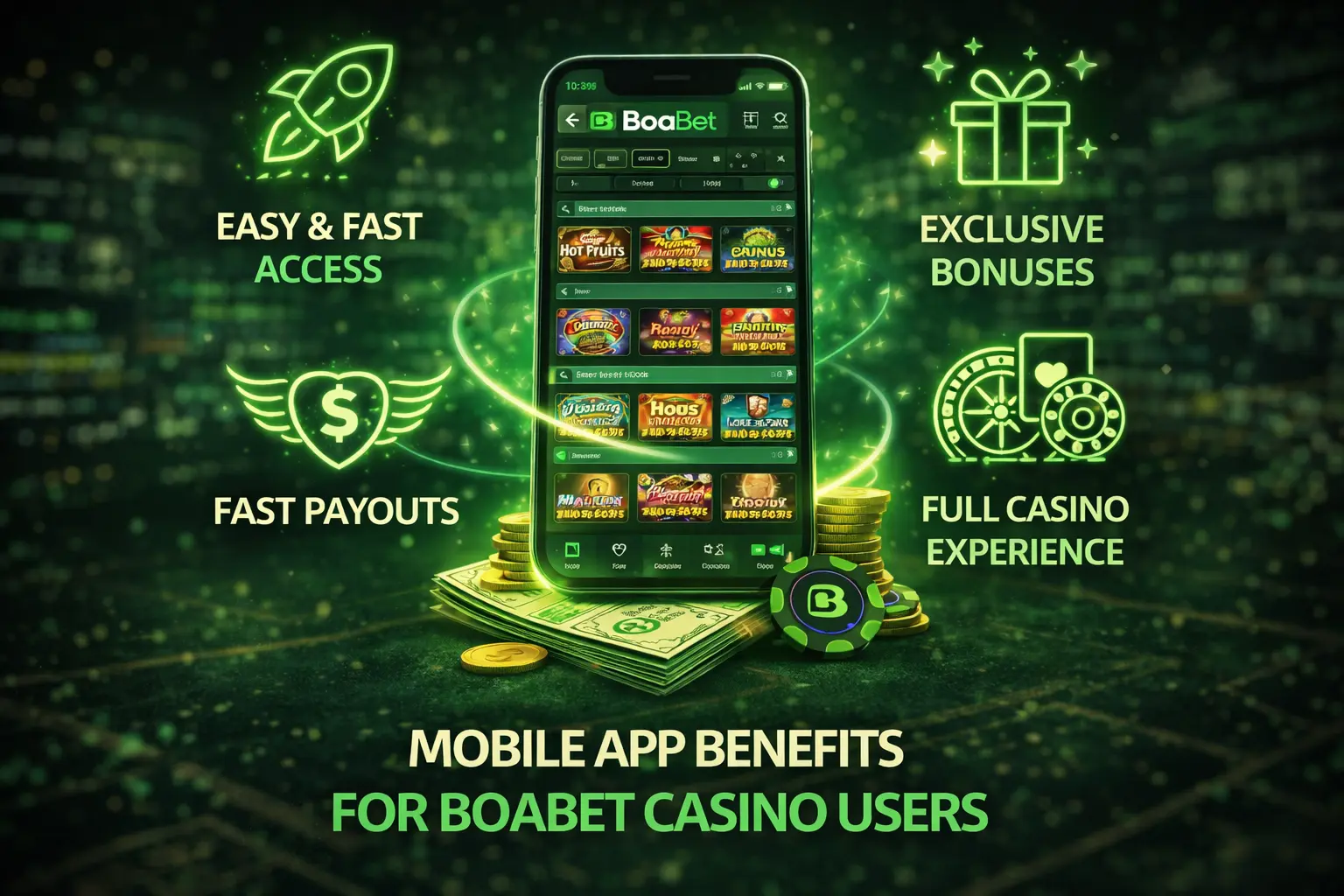 A BoaBet Casino mobilalkalmazás előnyei kényelmes és gyors platformhasználathoz
